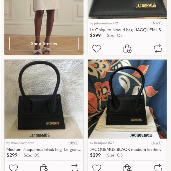 PSA: THESE ARE F@K3 JACQUEMUS BAGS ON POSH! BUYER BEWARE - Picture 3 of 13